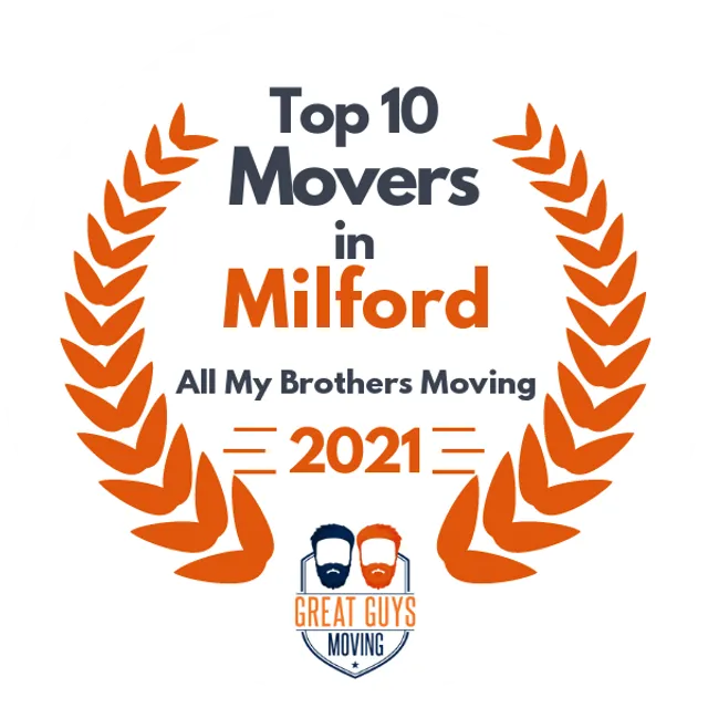 Top 10 Movers in Bridgeport, CT 2021 award