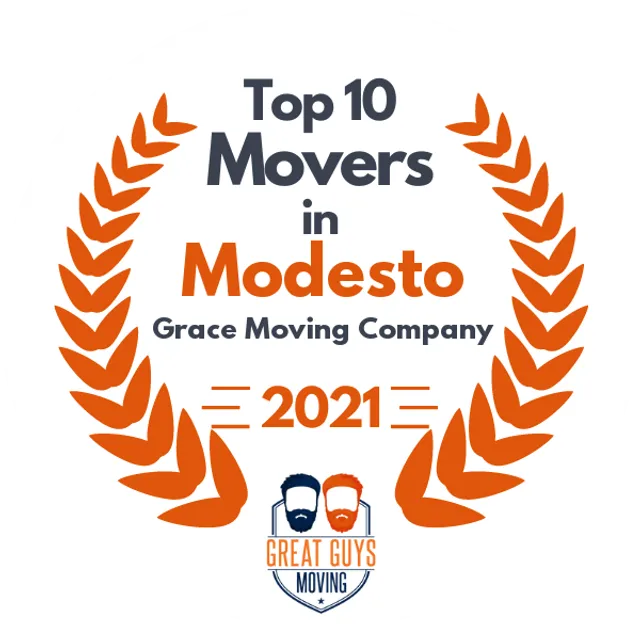 Top 10 Movers in Fresno, CA 2021 award