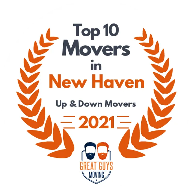 Top 10 Movers in Bridgeport, CT 2021 award