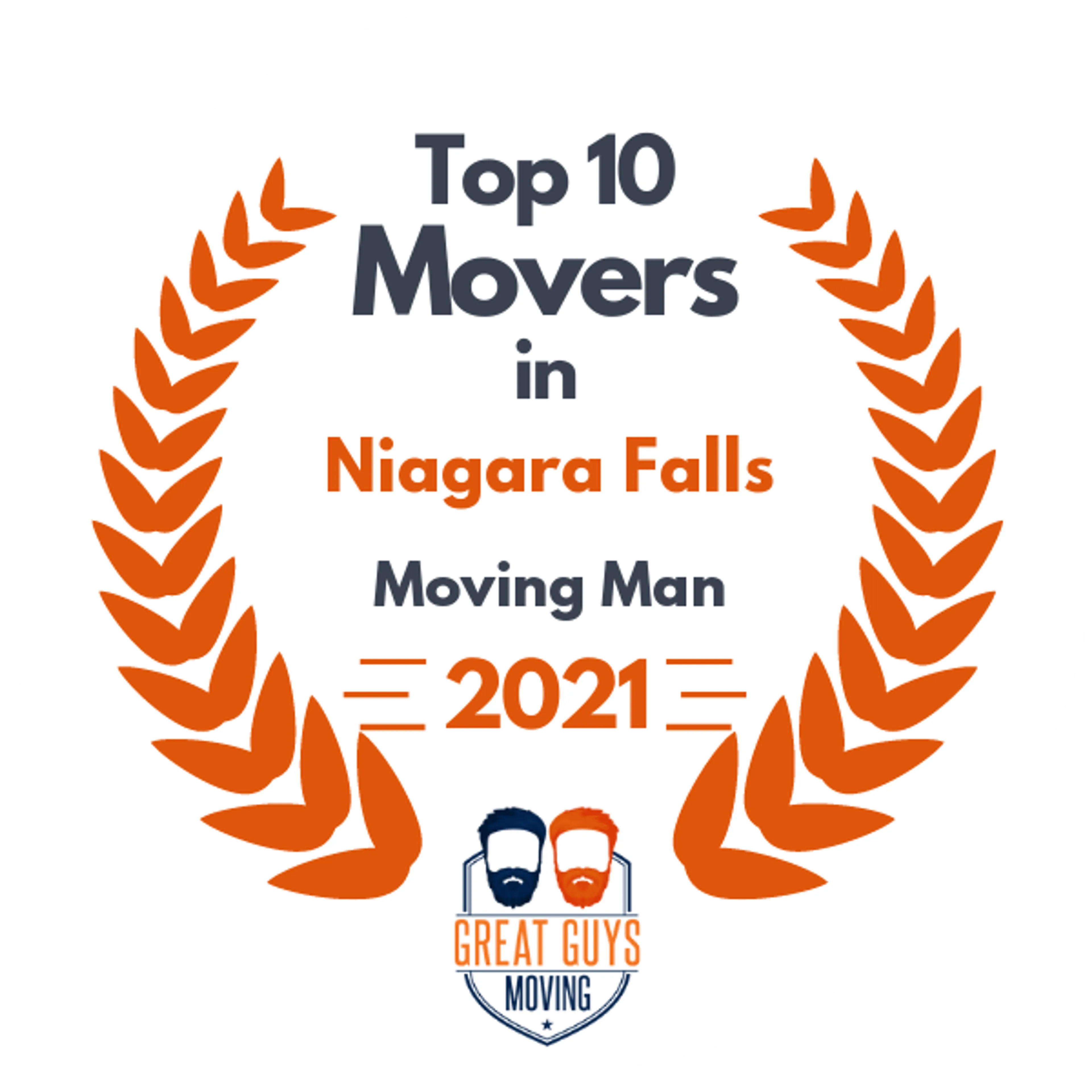 Top 10 Movers in Buffalo, NY 2021 award