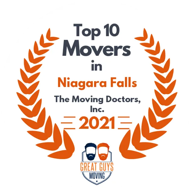 Top 10 Movers in Buffalo, NY 2021 award