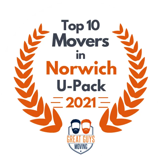 Top 10 Movers in Hartford, CT 2021 award