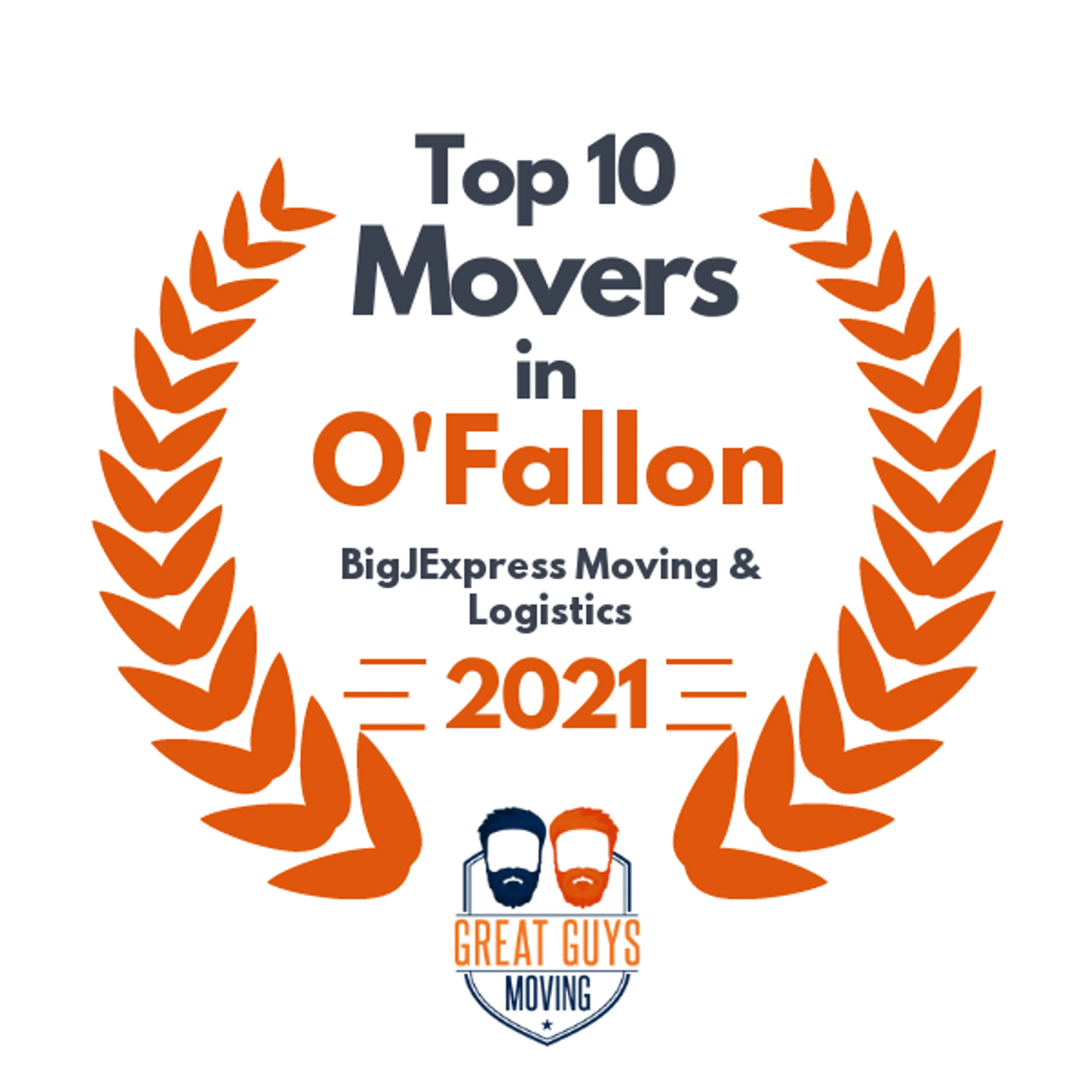 Top 10 Movers in St. Louis, MO 2021 award