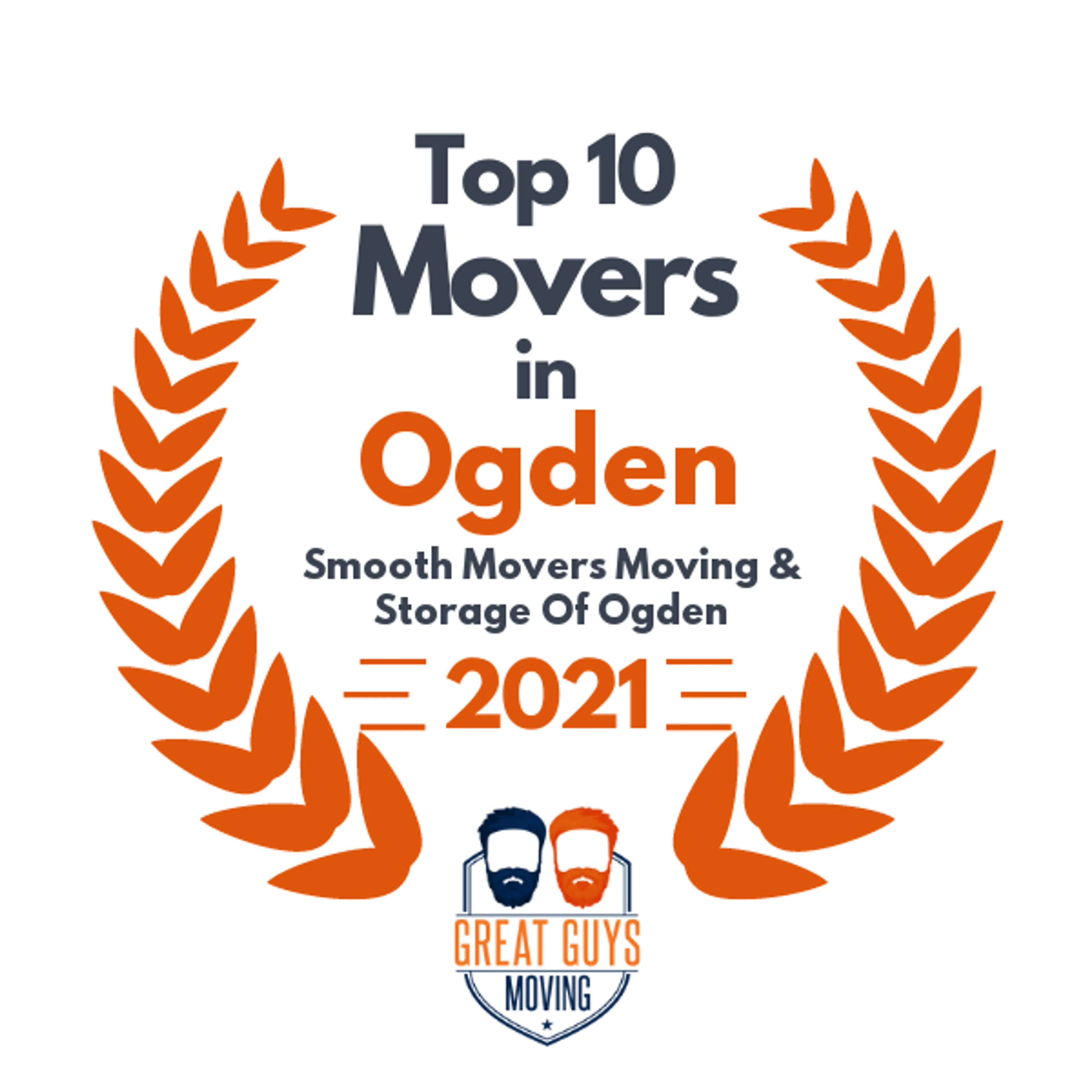 Top 10 Movers in West Jordan, UT 2021 award