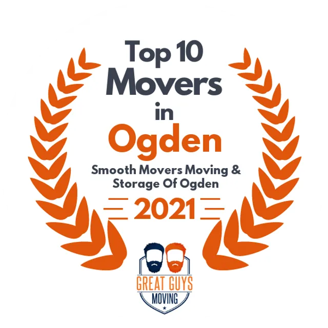 Top 10 Movers in West Jordan, UT 2021 award