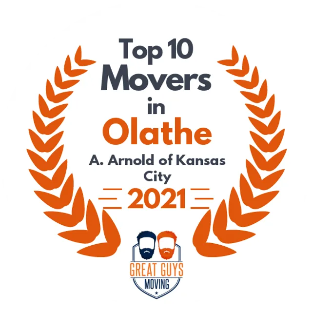 Top 10 Movers in Kansas City, MO 2021 award