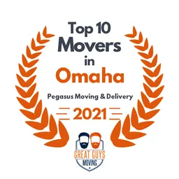 top 10 ranked movers in omaha 2021 pegasus moving delivery image