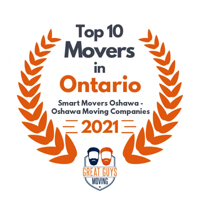 Top 10 Movers in Ontario, CA 2021 award