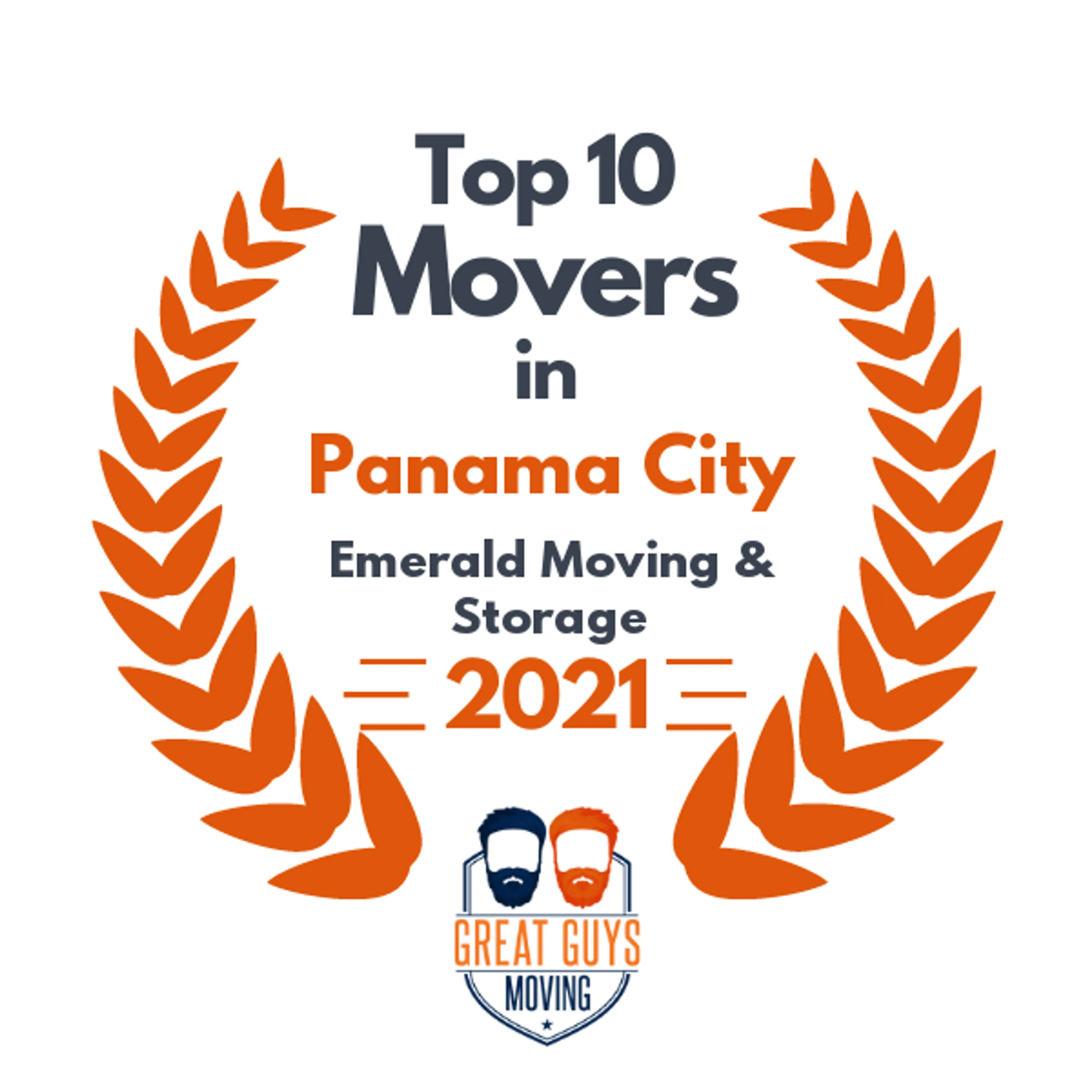 Top 10 Movers in Crestview, FL 2021 award