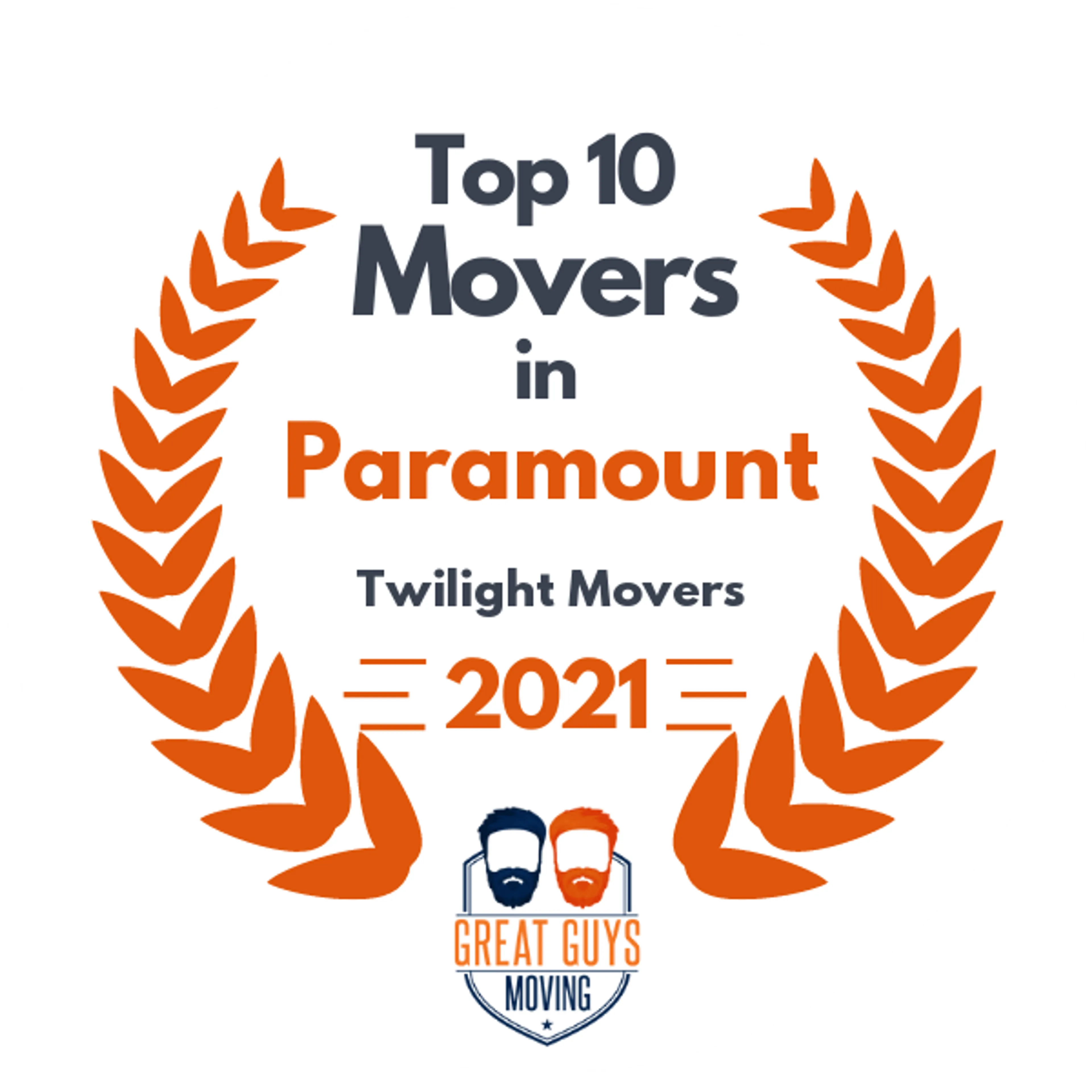 Top 10 Movers in Long Beach, CA 2021 award