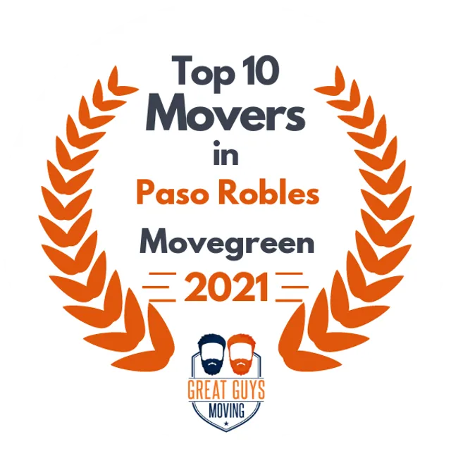 Top 10 Movers in Santa Clarita, CA 2021 award