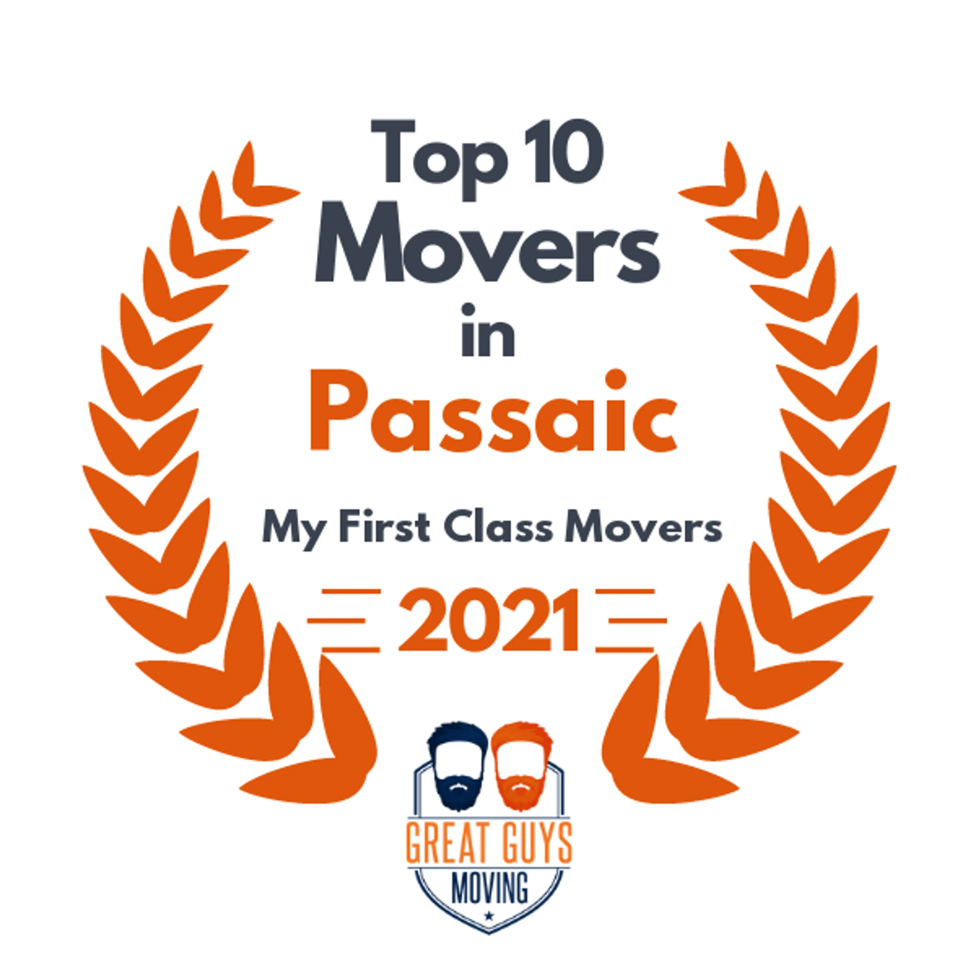 Top 10 Movers in Newark, NJ 2021 award