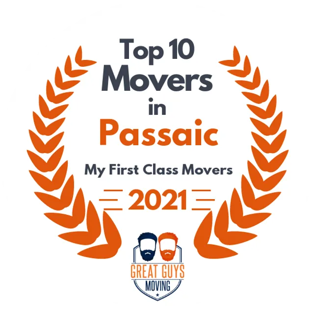 Top 10 Movers in Newark, NJ 2021 award