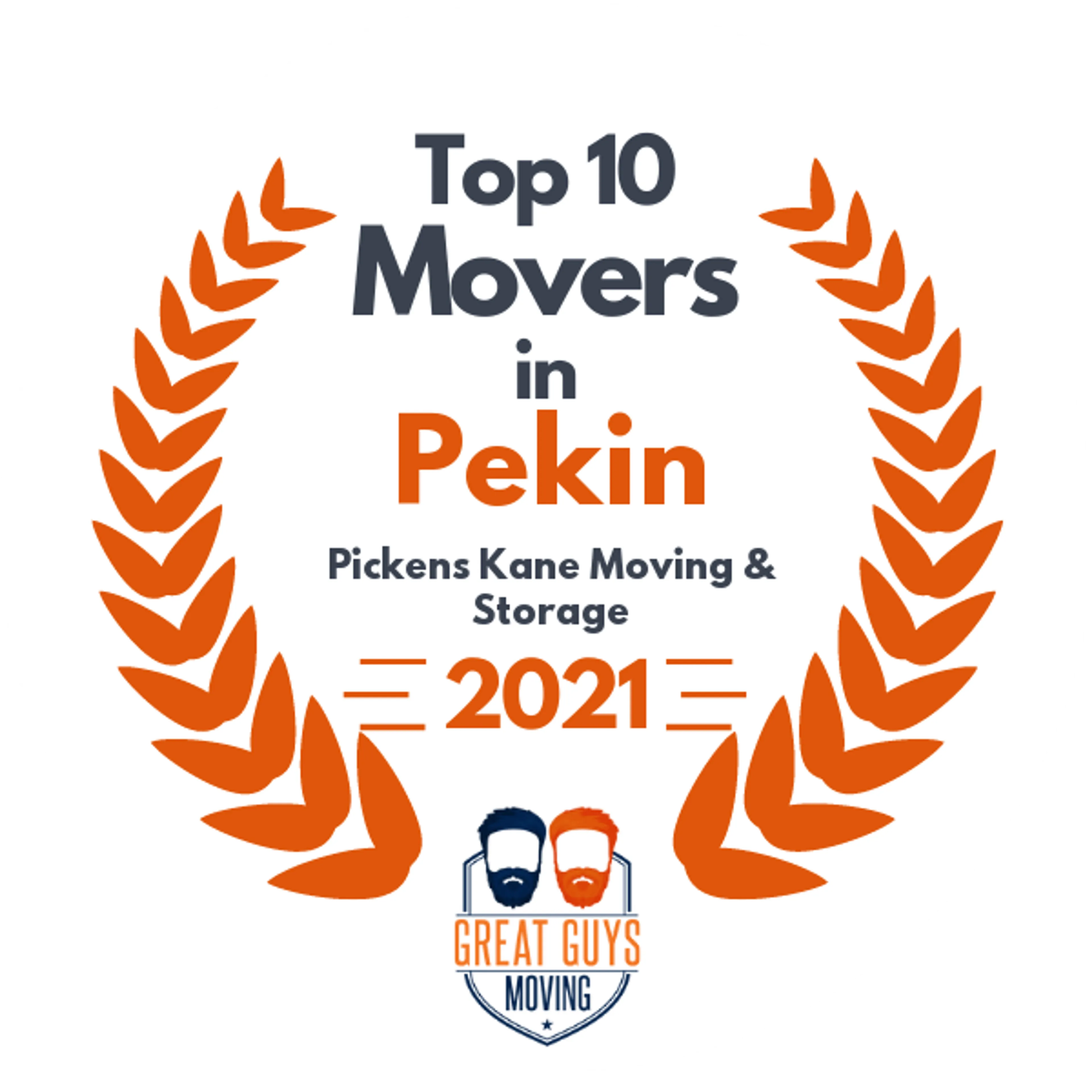 Top 10 Movers in Chicago, IL 2021 award