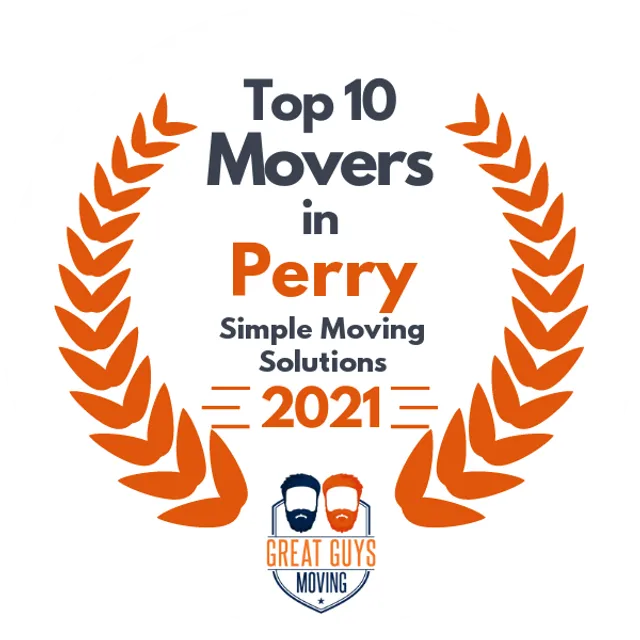 Top 10 Movers in Macon, GA 2021 award