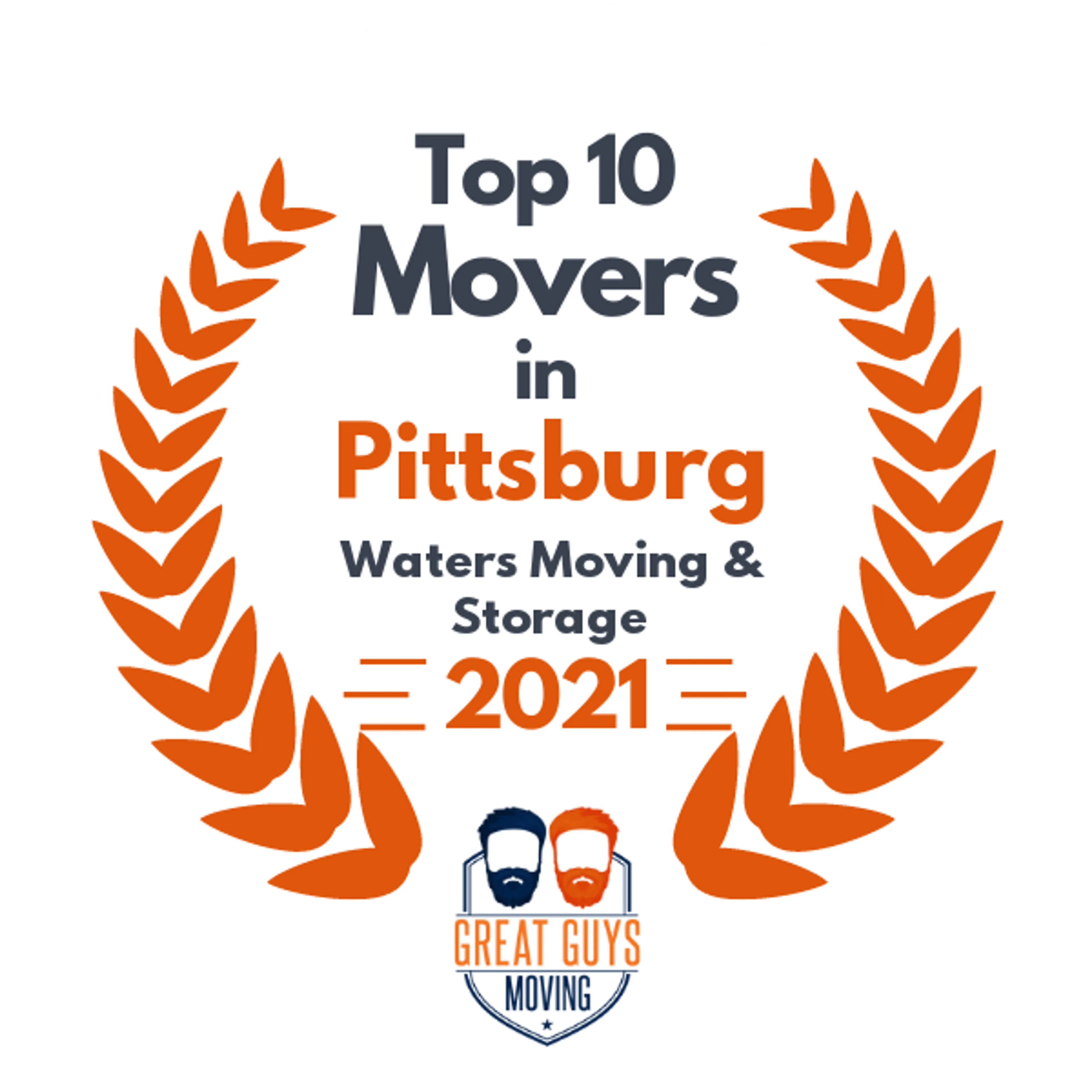 Top 10 Movers in Oakland, CA 2021 award