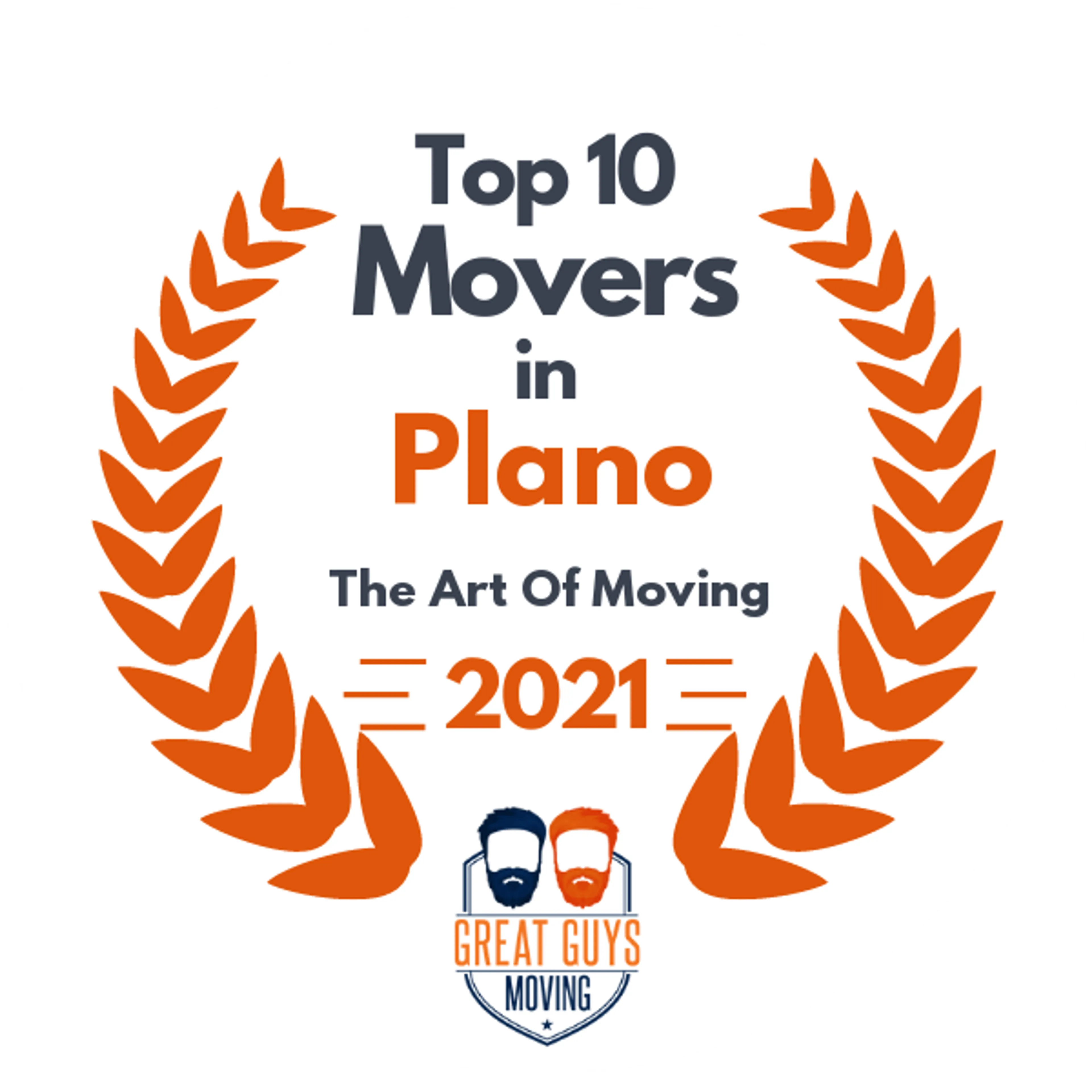 Top 10 Movers in Dallas, TX 2021 award