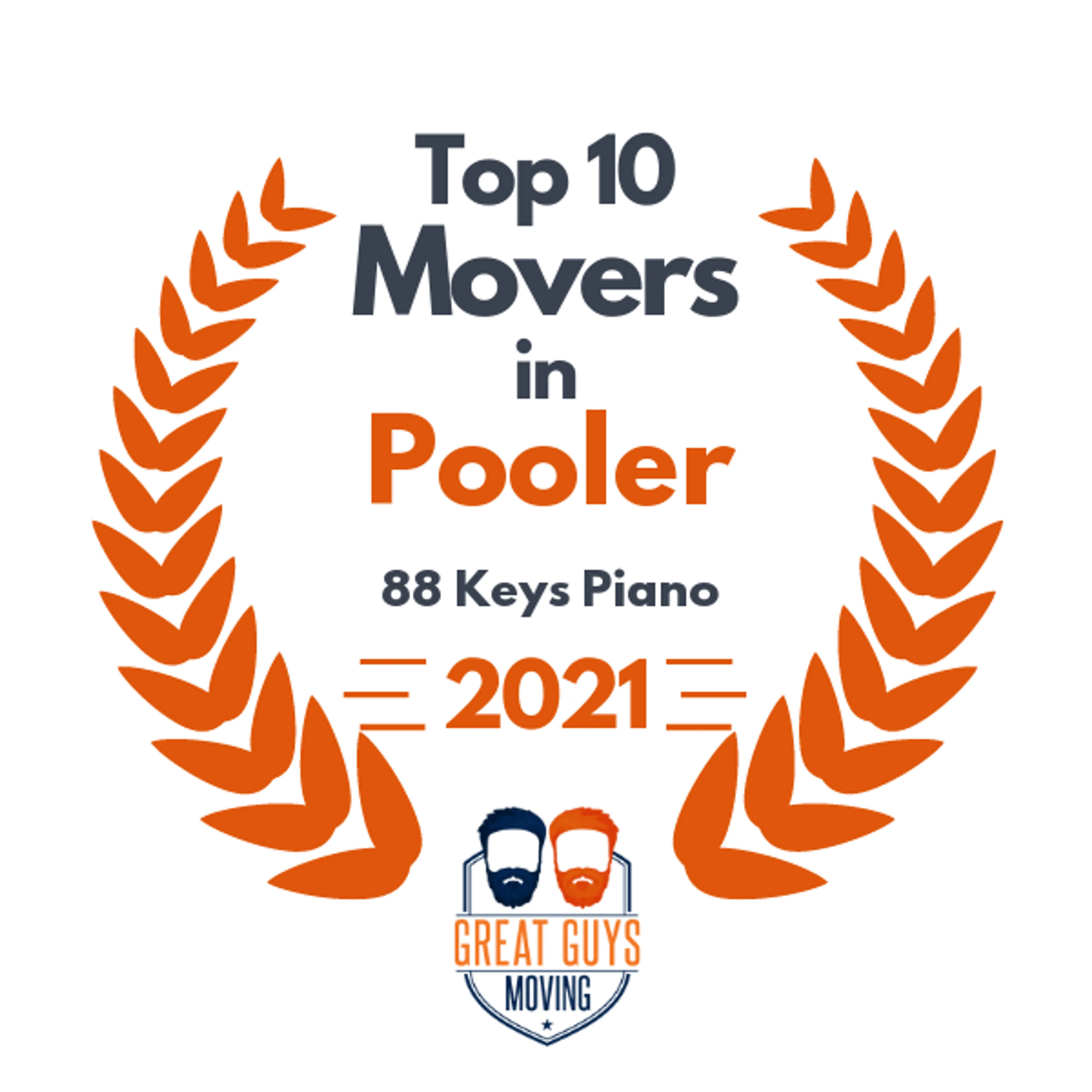 Top 10 Movers in Pooler, GA 2021 award