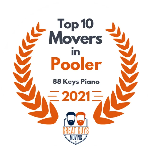 Top 10 Movers in Pooler, GA 2021 award