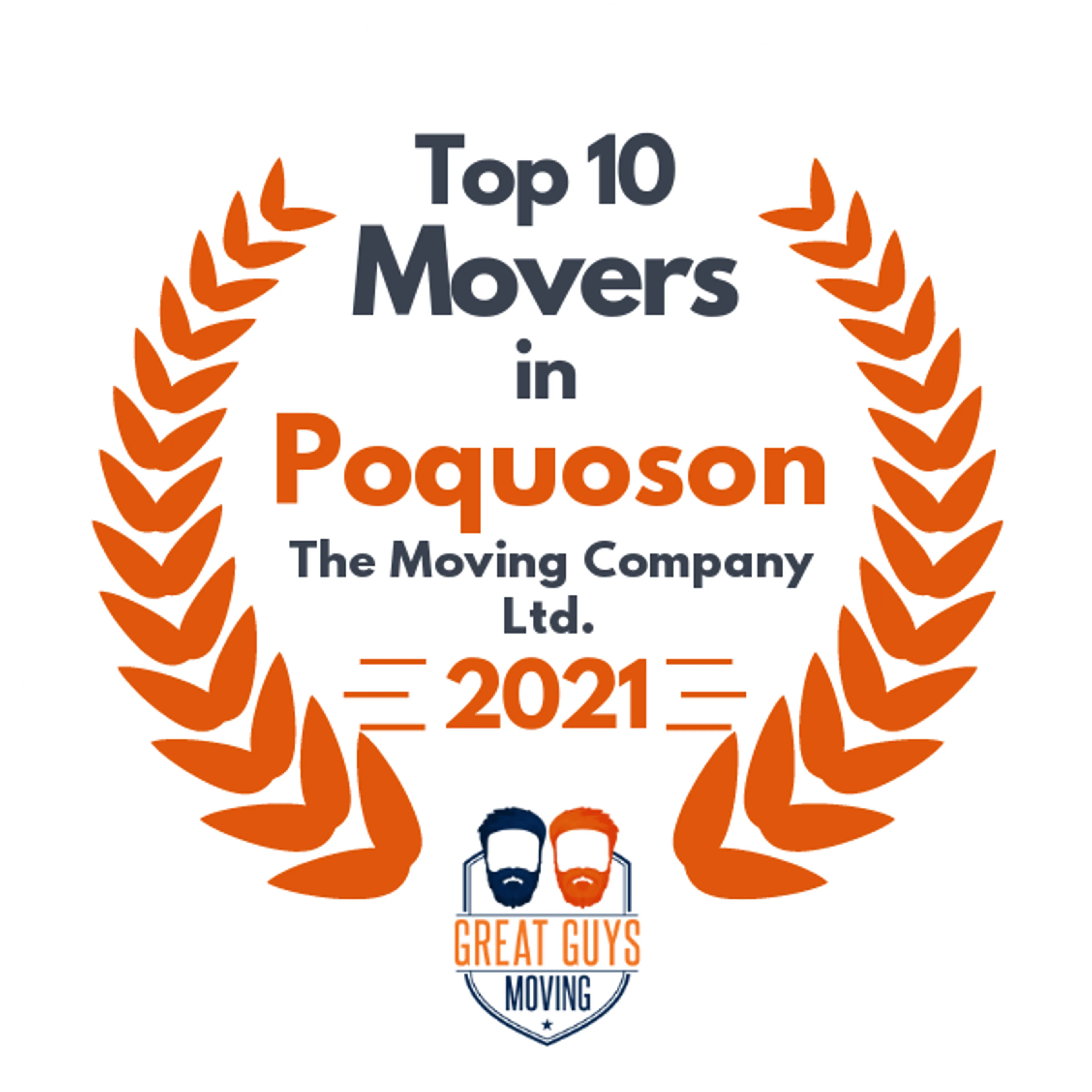 Top 10 Movers in Virginia Beach, VA 2021 award
