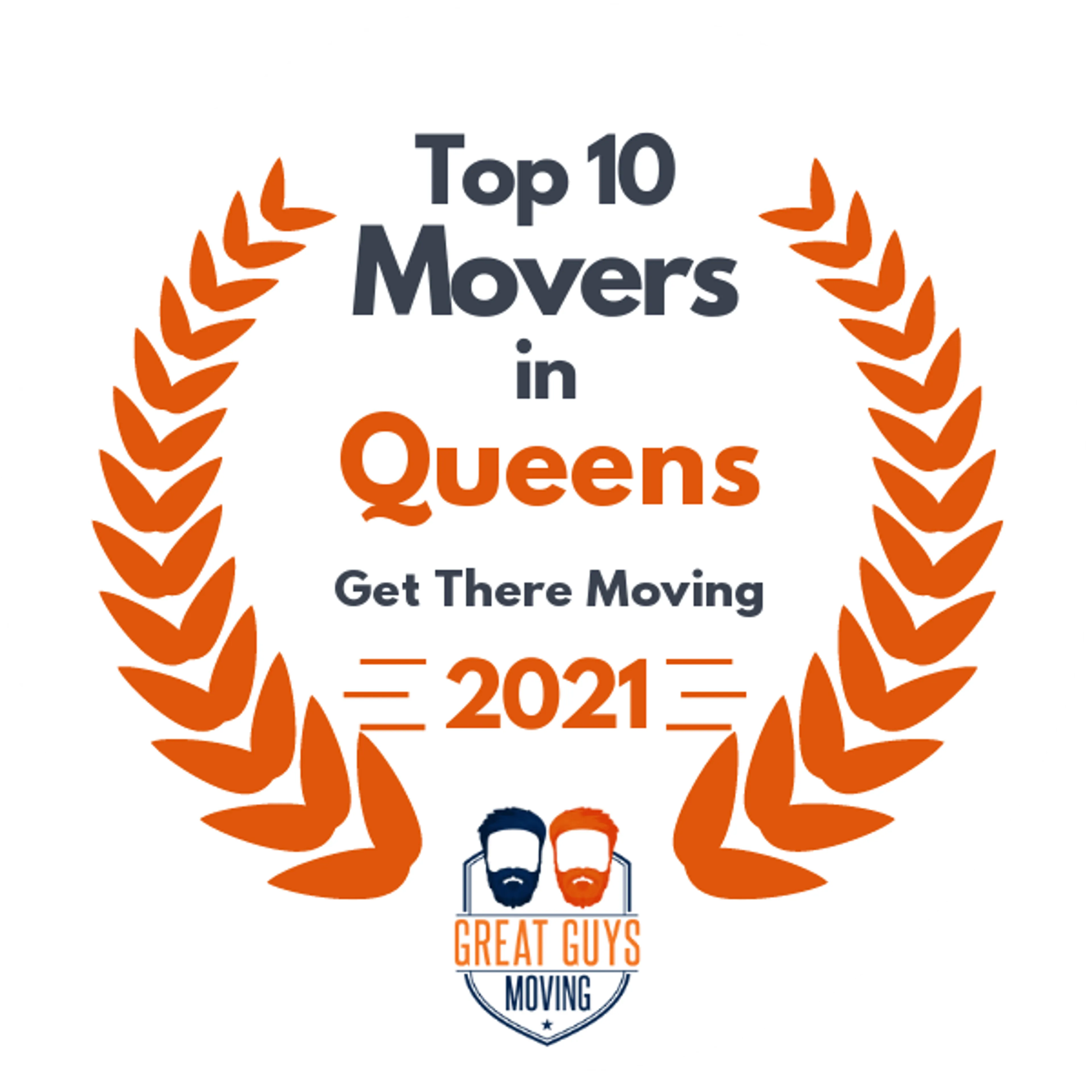 Top 10 Movers in New York City, NY 2021 award