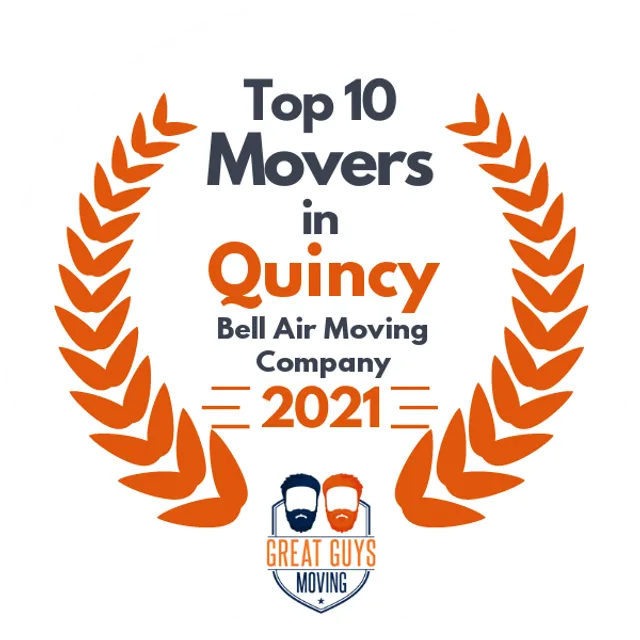 Top 10 Movers in Boston, MA 2021 award