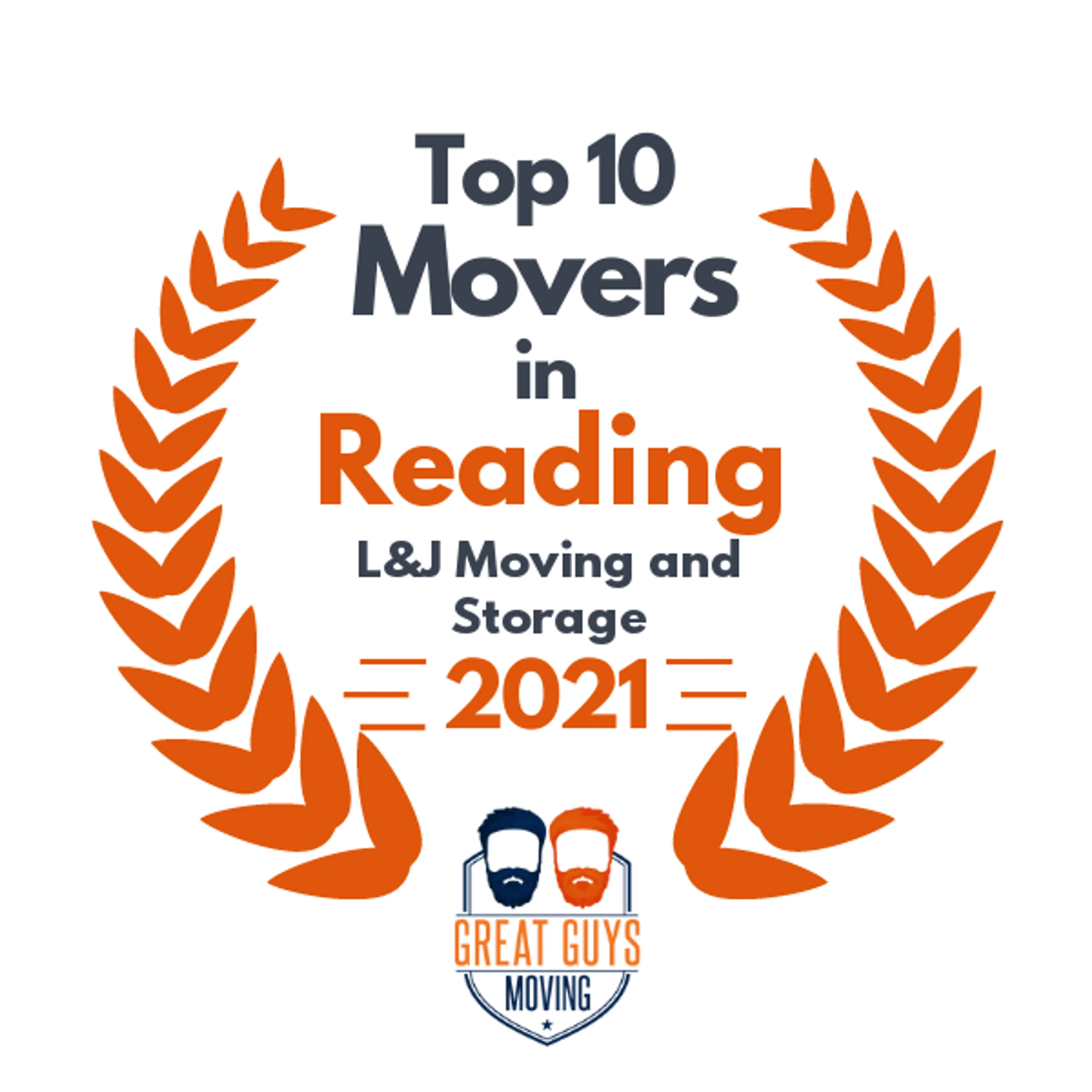 Top 10 Movers in Philadelphia, PA 2021 award