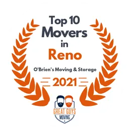 top 10 ranked movers in reno 2021 obriens moving storage image