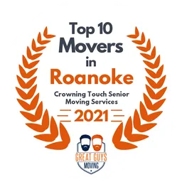 top 10 ranked movers in roanoke 2021 crowning touch senior moving services image