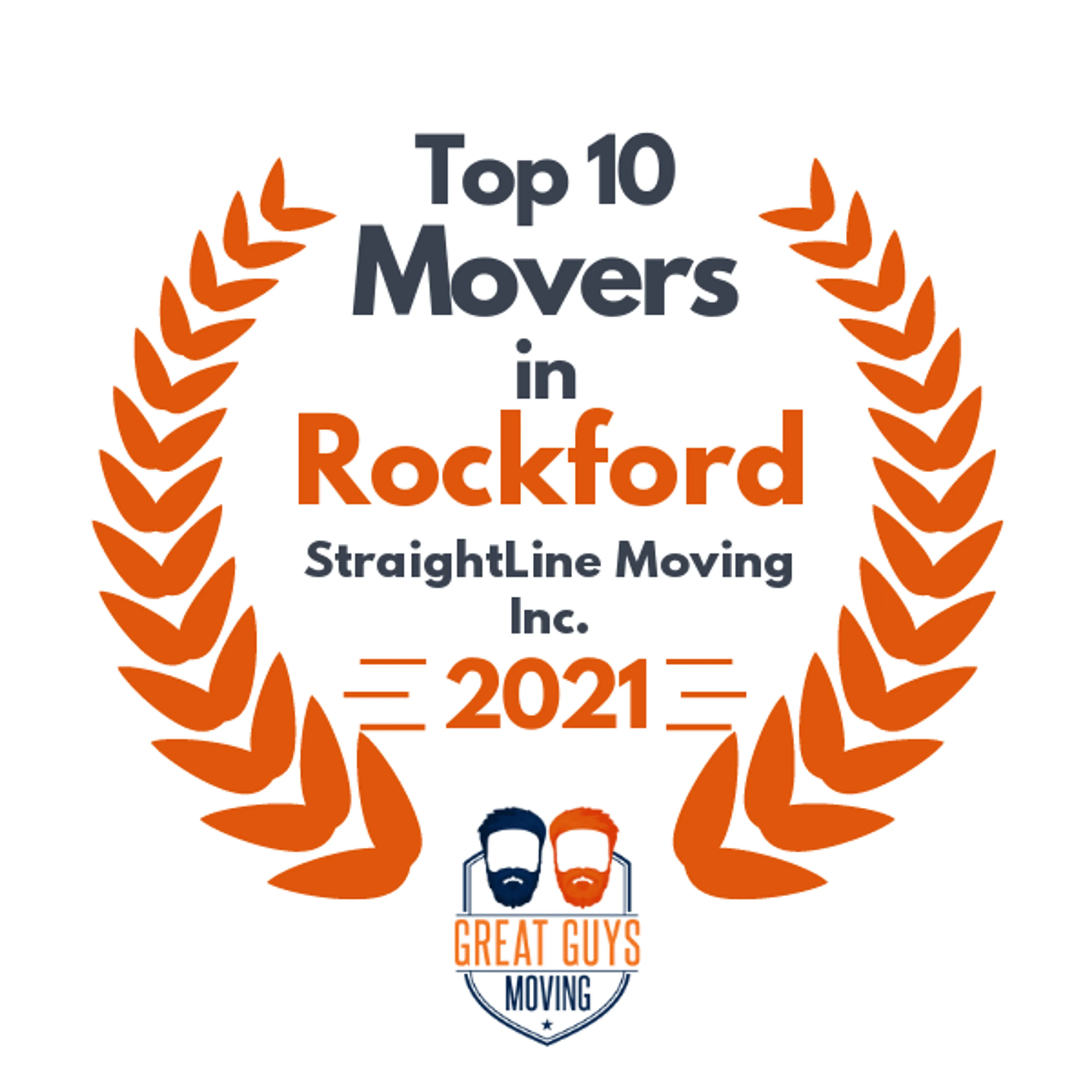 Top 10 Movers in Madison, WI 2021 award