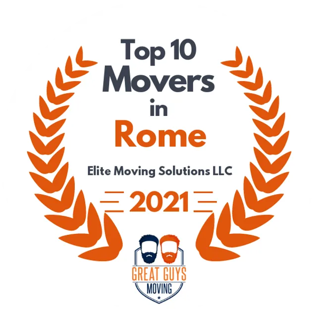 Top 10 Movers in Alpharetta, GA 2021 award