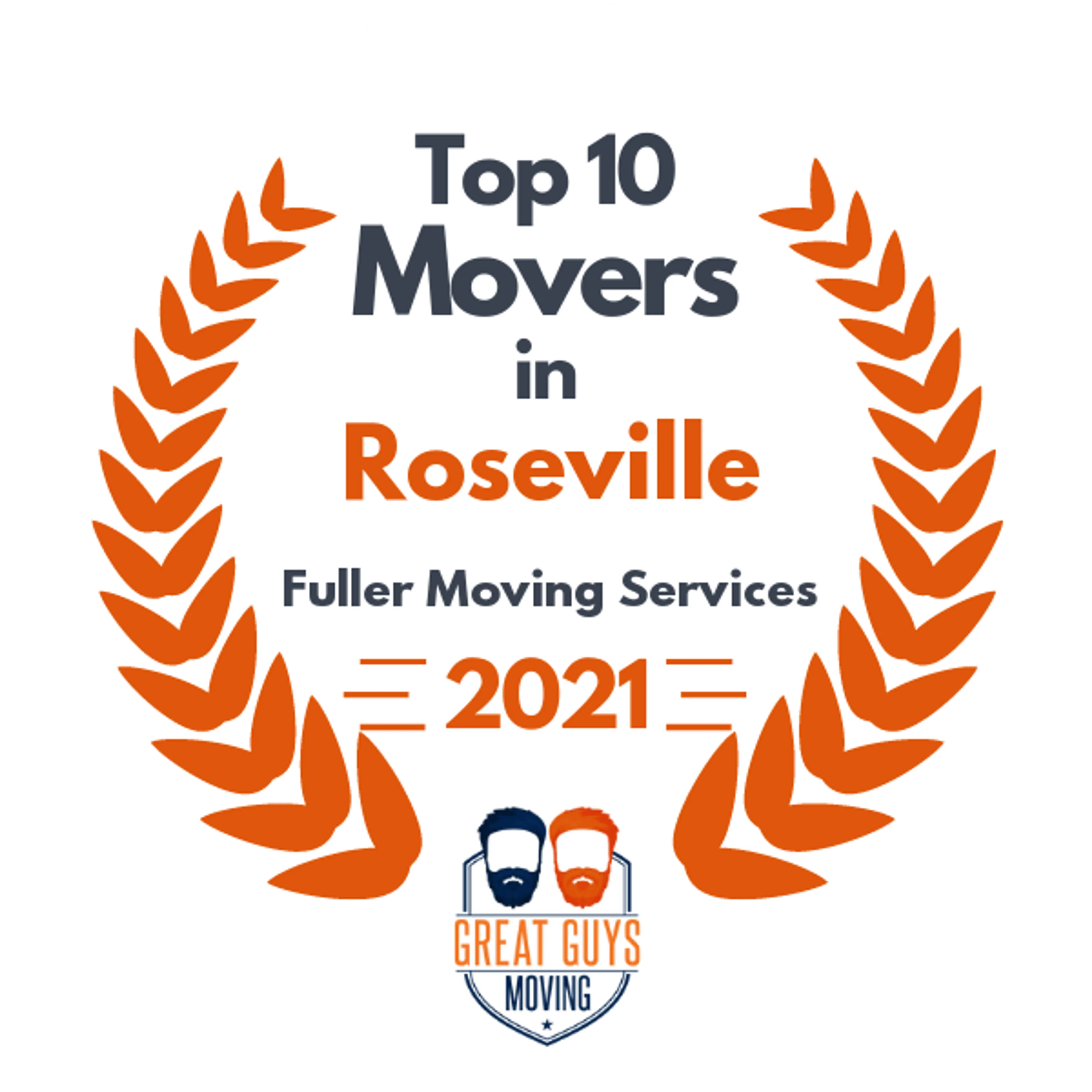 Top 10 Movers in Fresno, CA 2021 award