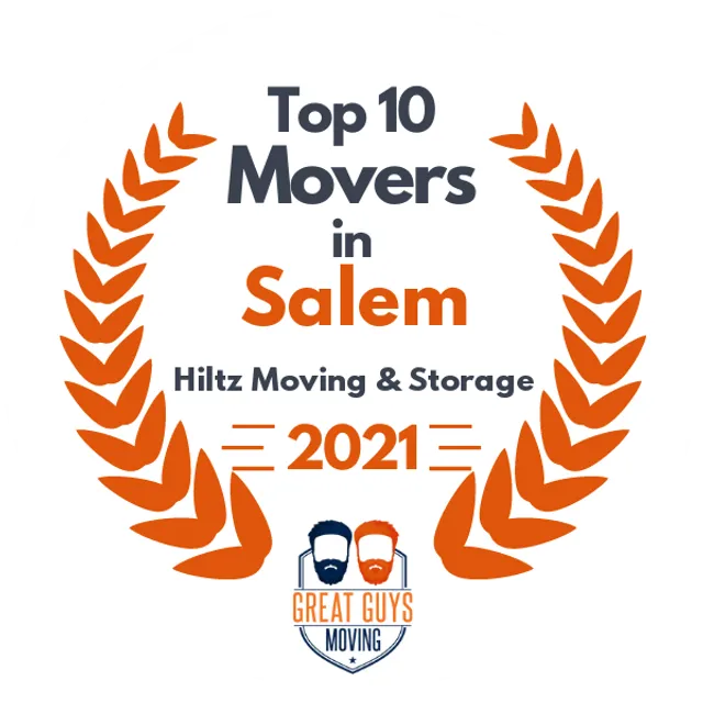 Top 10 Movers in Lynn, MA 2021 award