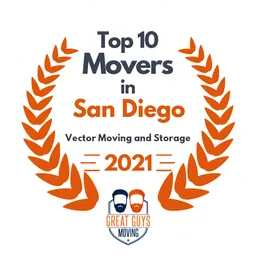 top 10 ranked movers in san diego 2021 vector moving and storage image