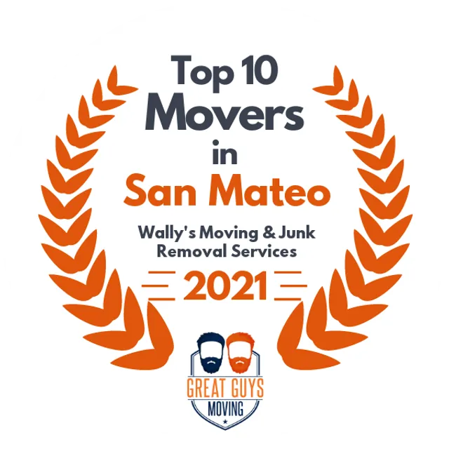 Top 10 Movers in Fremont, CA 2021 award