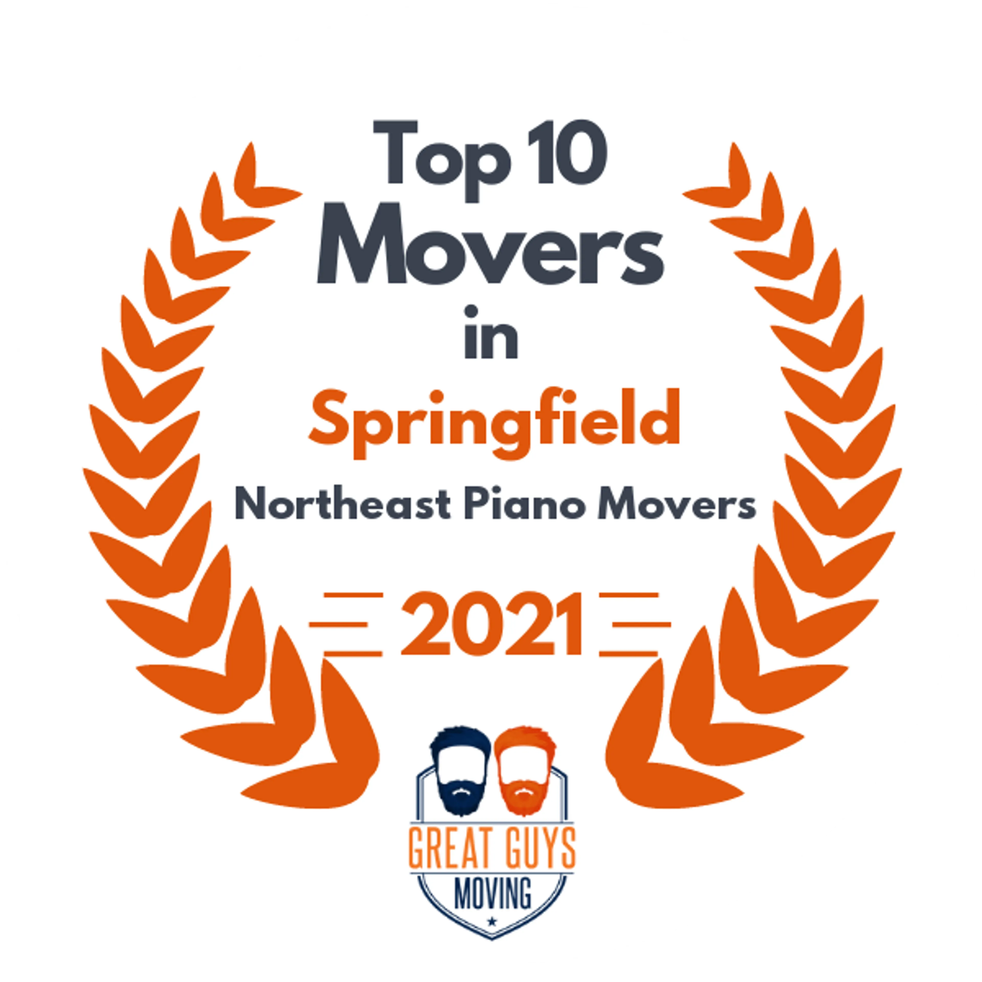 Top 10 Movers in Springfield, MA 2021 award