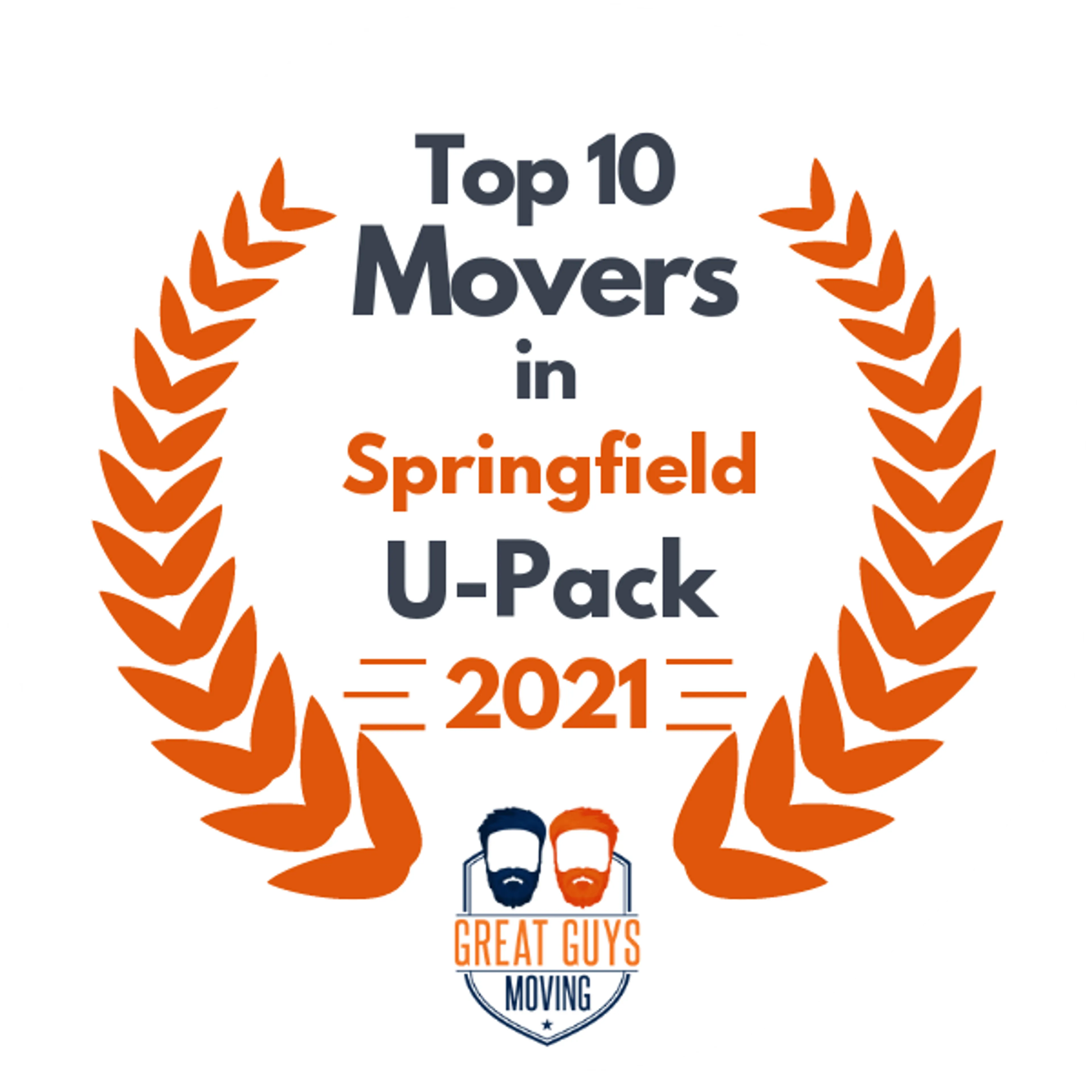 Top 10 Movers in Springfield, MO 2021 award