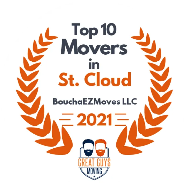 Top 10 Movers in St. Cloud, MN 2021 award