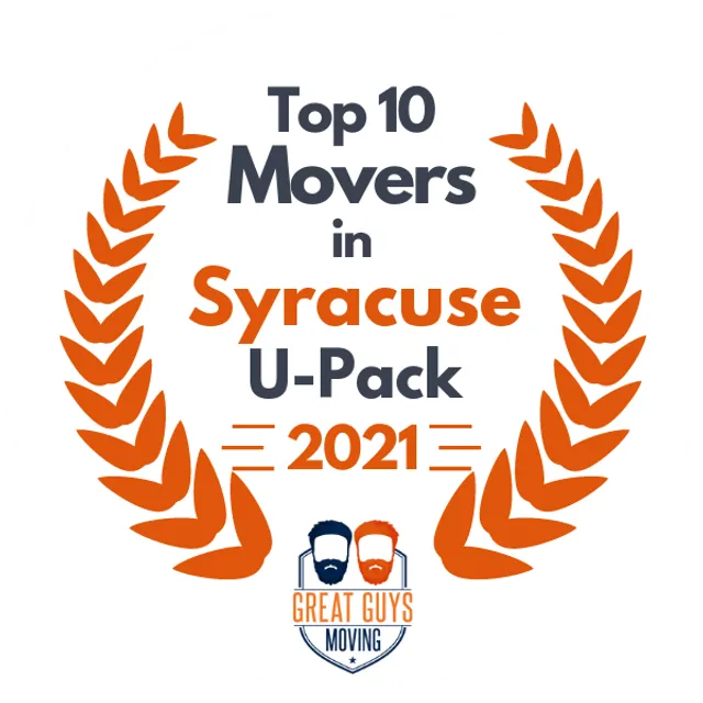 Top 10 Movers in Syracuse, NY 2021 award