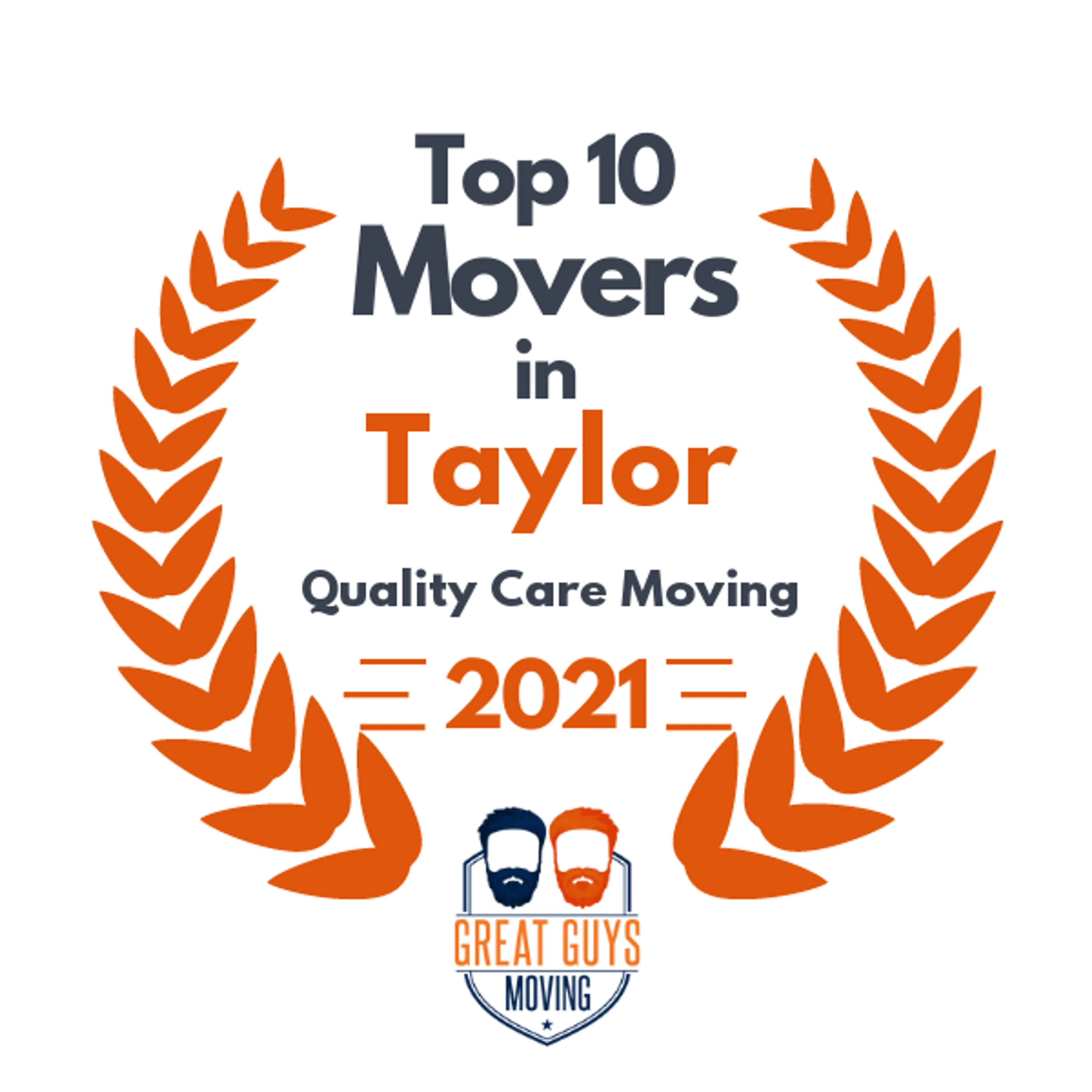 Top 10 Movers in Dearborn, MI 2021 award
