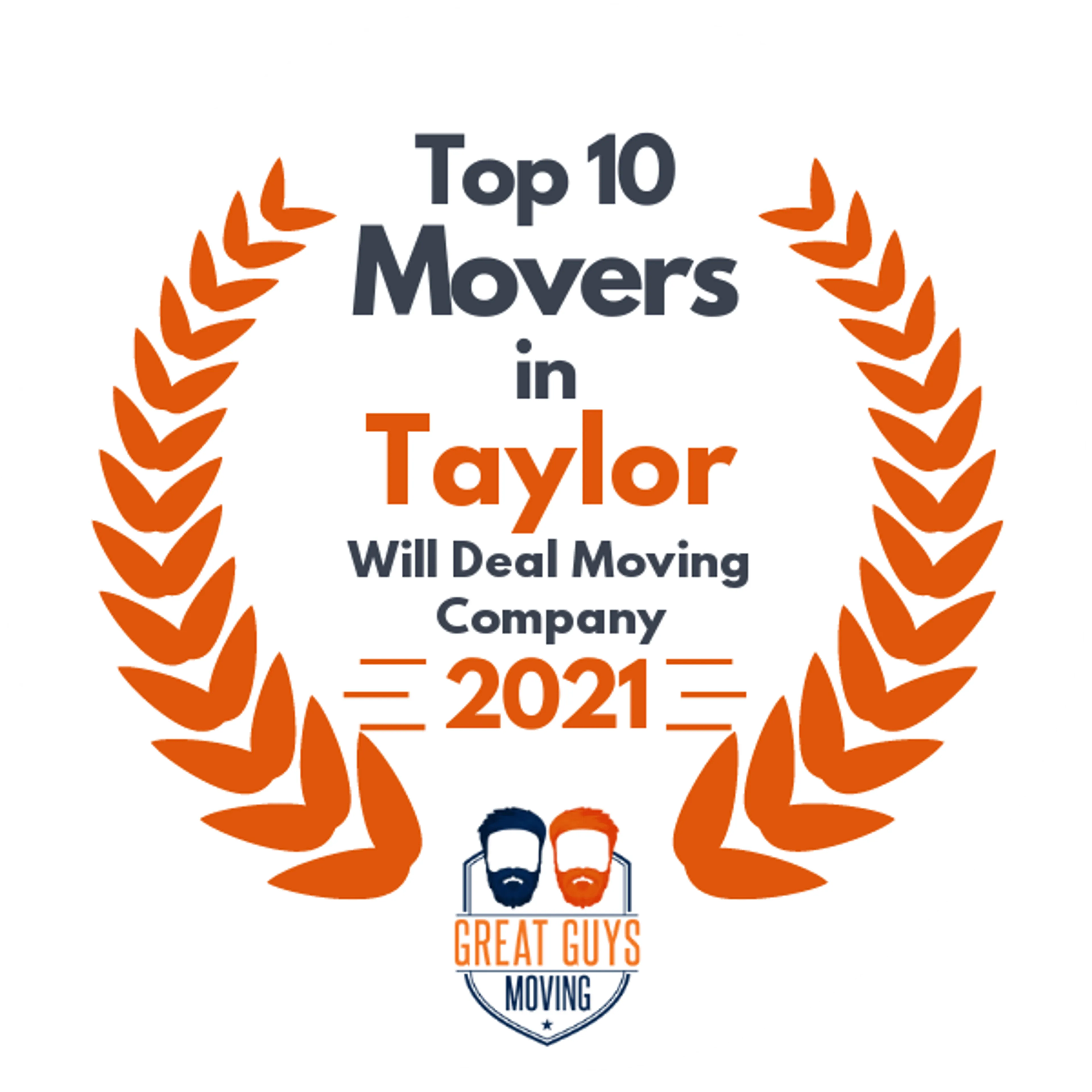 Top 10 Movers in Flint, MI 2021 award