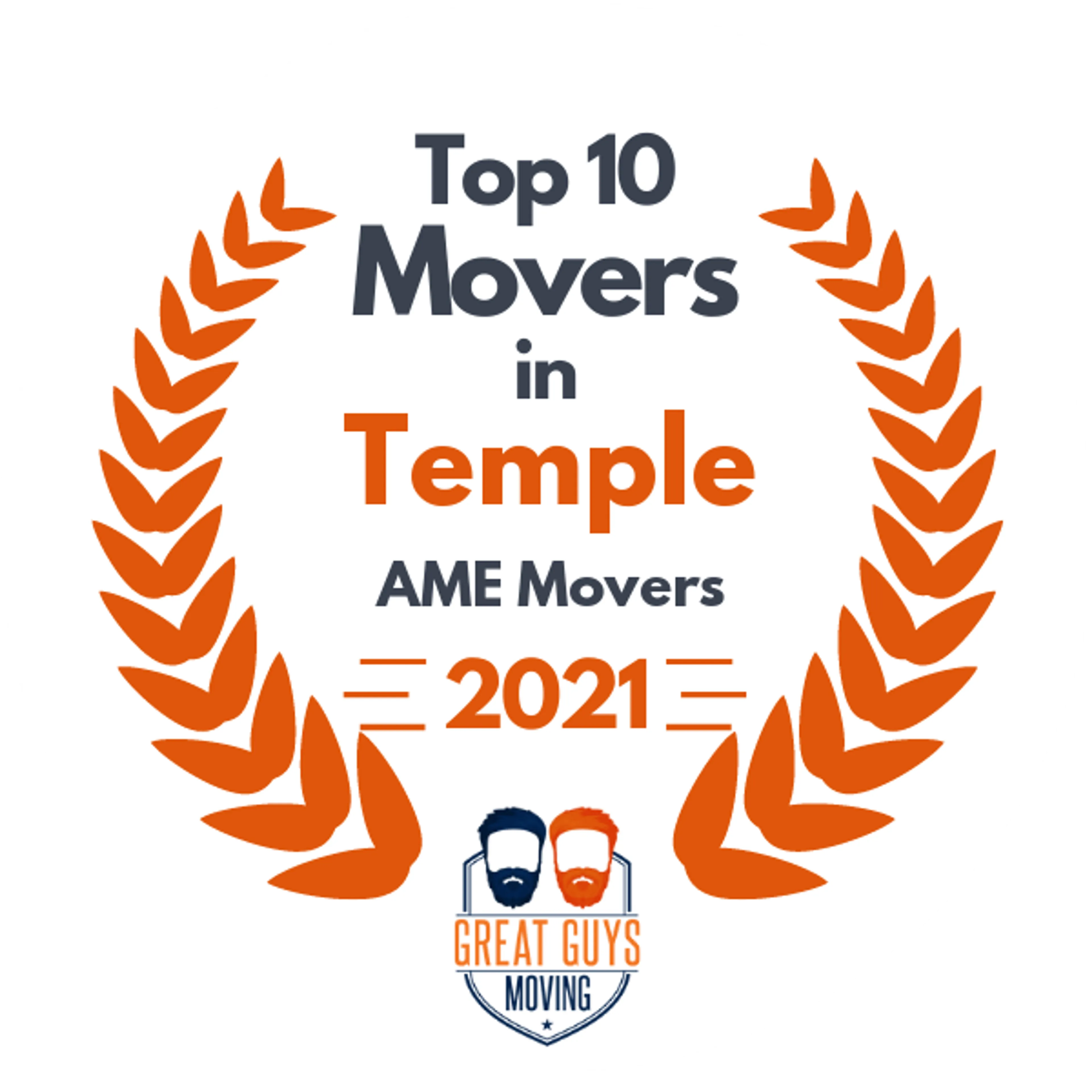 Top 10 Movers in Killeen, TX 2021 award