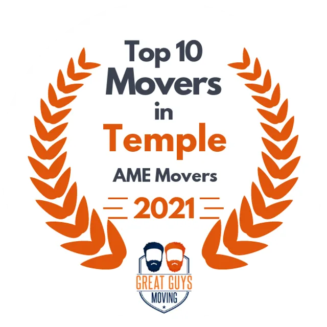 Top 10 Movers in Killeen, TX 2021 award