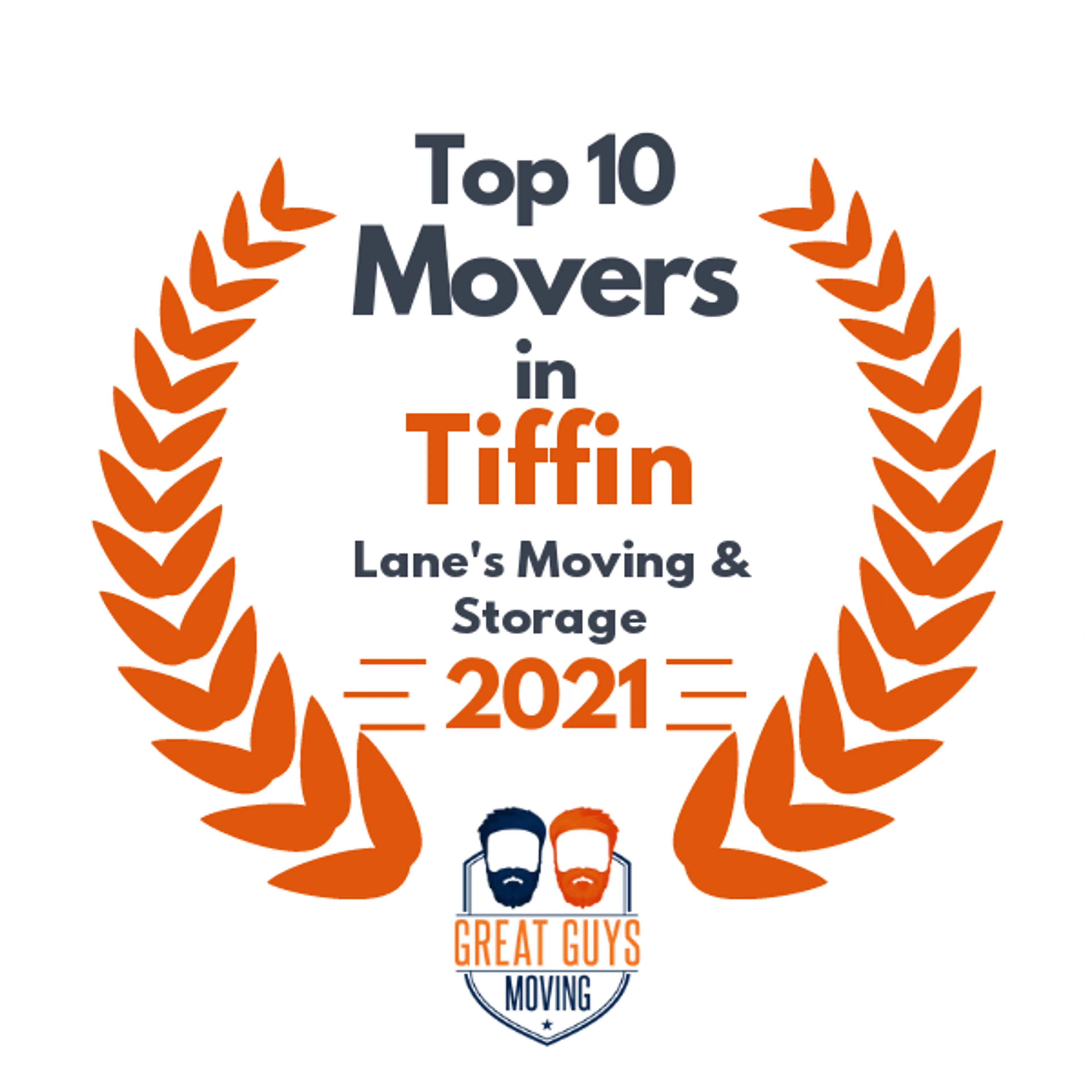 Top 10 Movers in Lima, OH 2021 award