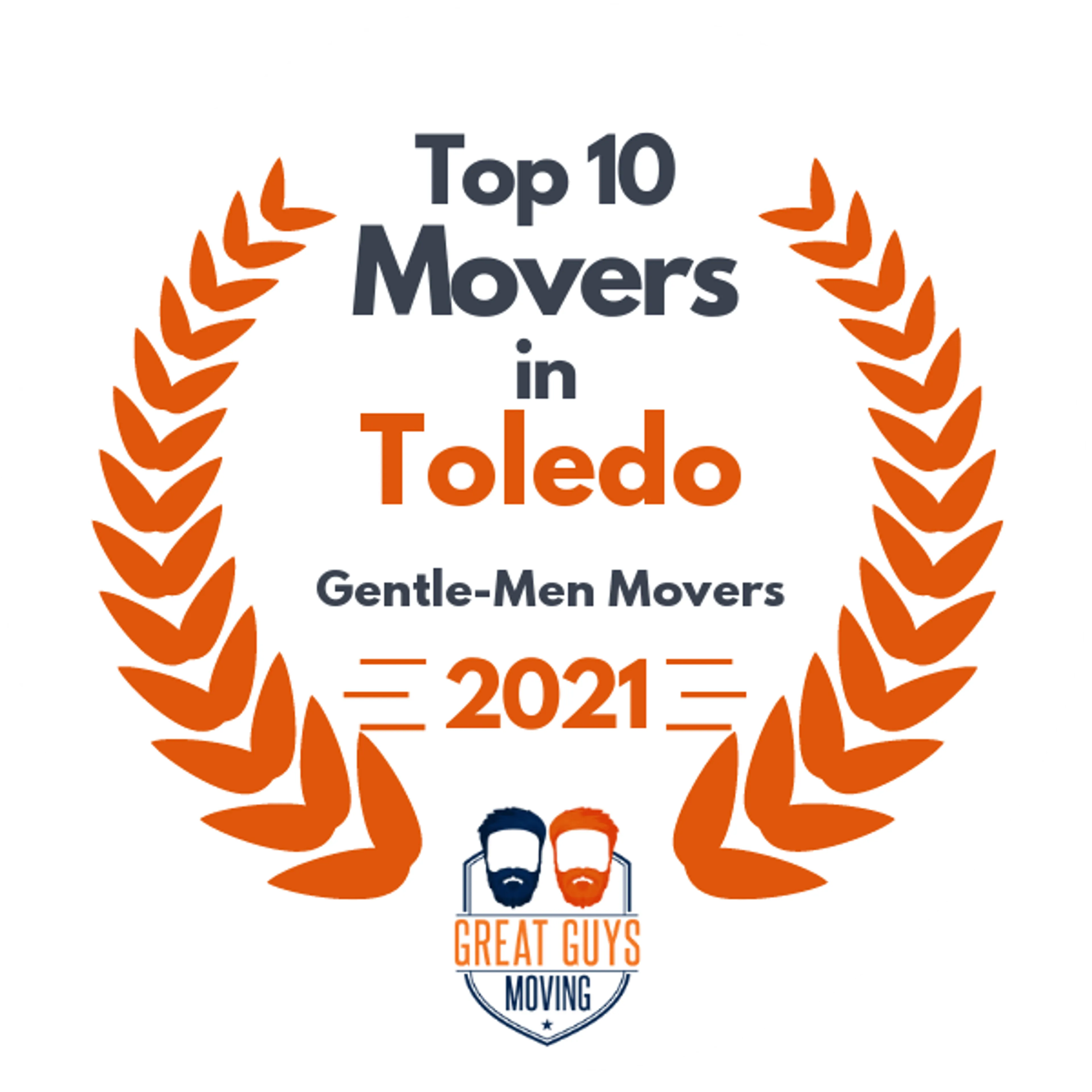 Top 10 Movers in Toledo, OH 2021 award
