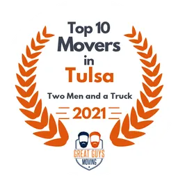 top 10 ranked movers in tulsa 2021 two men and a truck image