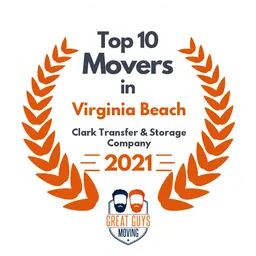 top 10 ranked movers in virginia beach 2021 clark transfer storage company image