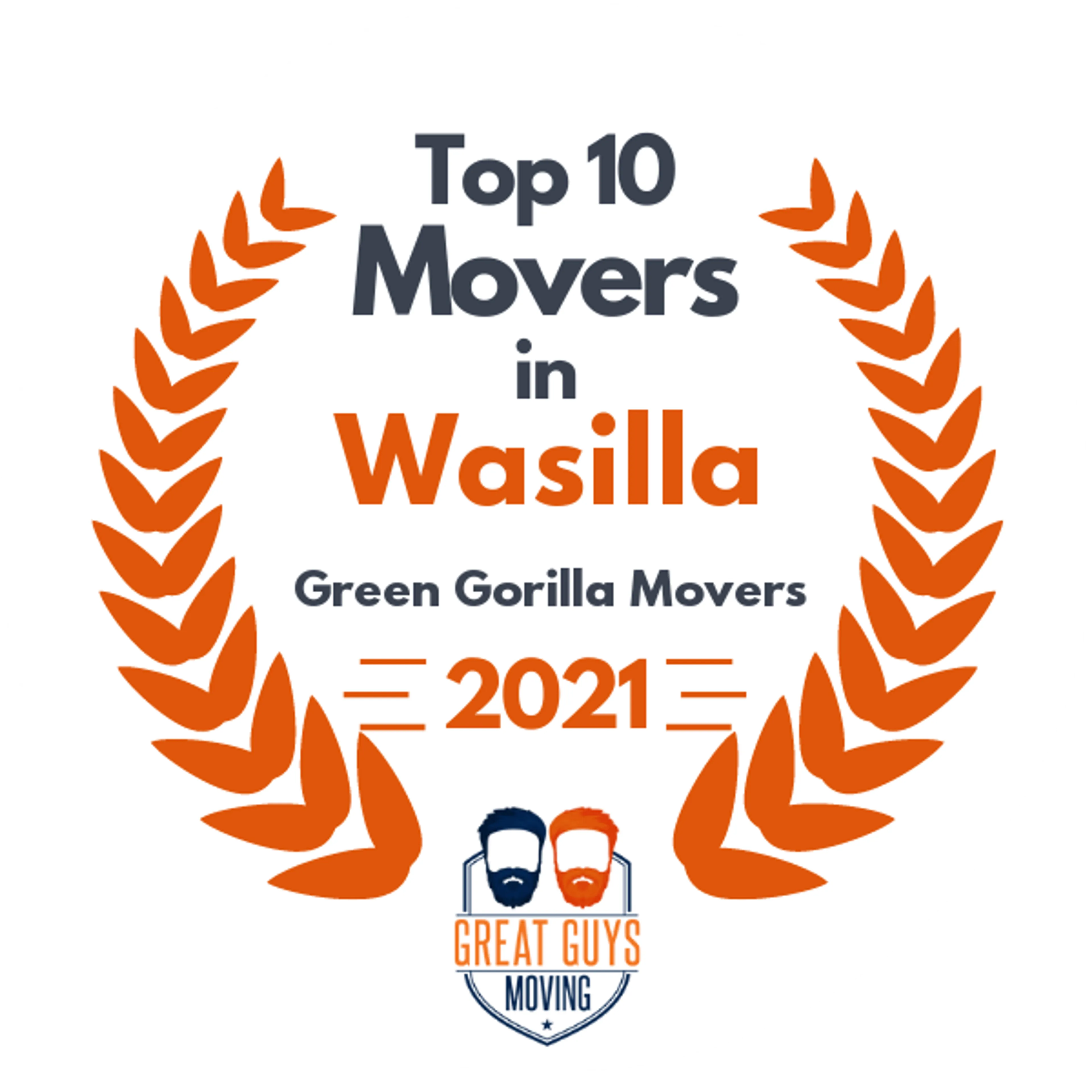 Top 10 Movers in Anchorage, AK 2021 award