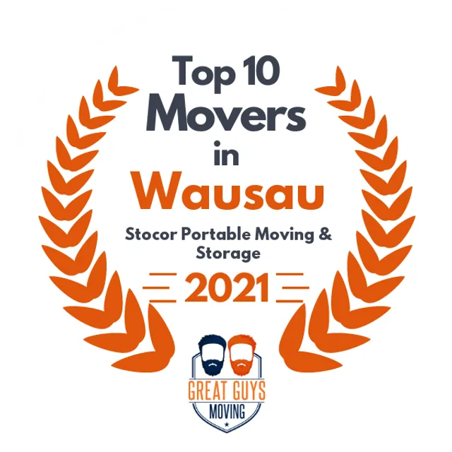 Top 10 Movers in Oshkosh, WI 2021 award