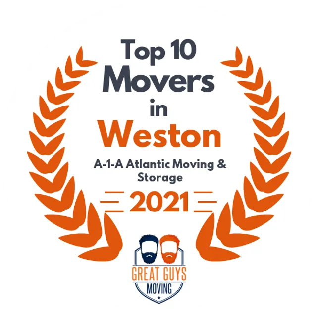 Top 10 Movers in Fort Lauderdale, FL 2021 award